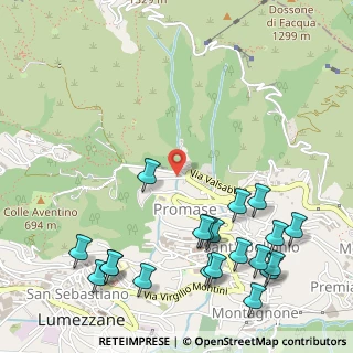 Mappa Via Pasotti Astorre, 25065 Lumezzane BS, Italia (0.6895)