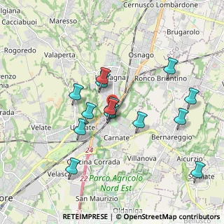 Mappa Via Piave, 20866 Carnate MB, Italia (1.69714)