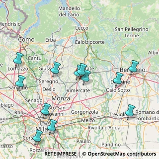 Mappa Via Piave, 20866 Carnate MB, Italia (18.39083)