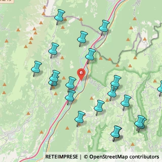 Mappa Via Gelmetti, 37020 Brentino Belluno VR, Italia (4.9025)