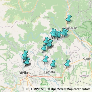 Mappa Frazione Vaudano, 13835 Trivero BI, Italia (6.41)