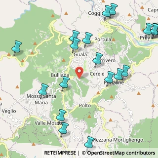 Mappa Frazione Vaudano, 13835 Trivero BI, Italia (2.83789)