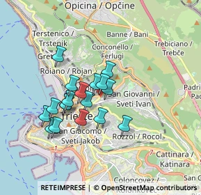 Mappa Scala Enrico Ferolli, 34126 Trieste TS, Italia (1.40056)