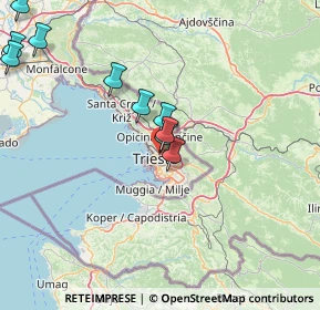 Mappa Scala Enrico Ferolli, 34126 Trieste TS, Italia (17.95818)