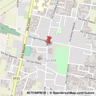Mappa Via Vittorio Emanuele, 16, 22078 Turate, Como (Lombardia)