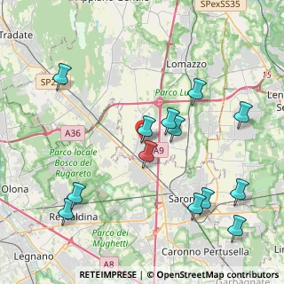 Mappa Via Vittorio Emanuele, 22078 Turate CO, Italia (4.58077)