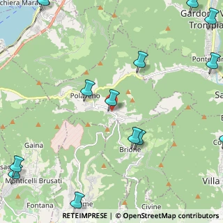 Mappa Via Palini, 25060 Polaveno BS, Italia (3.778)