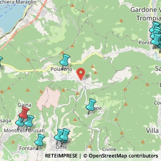 Mappa Via Palini, 25060 Polaveno BS, Italia (3.9365)