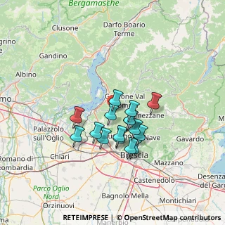 Mappa Via Palini, 25060 Polaveno BS, Italia (10.28188)