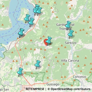 Mappa Via Palini, 25060 Polaveno BS, Italia (5.04917)