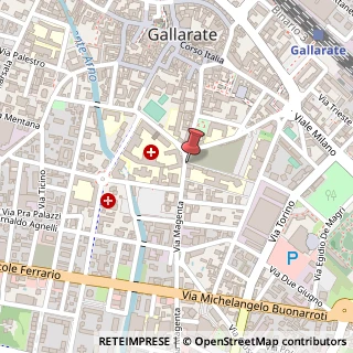 Mappa Via Magenta, 3, 21013 Gallarate, Varese (Lombardia)