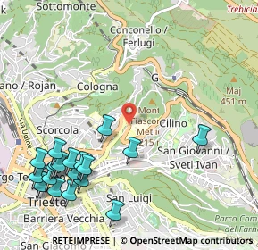 Mappa 34127 Trieste TS, Italia (1.35)
