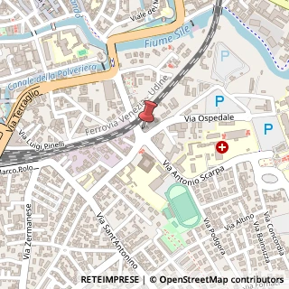 Mappa Via Sebastiano Venier, 38, 31100 Treviso, Treviso (Veneto)
