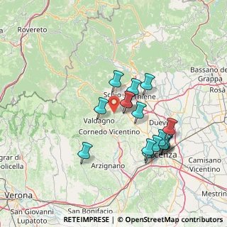 Mappa Via Roma, 36030 Monte di Malo VI, Italia (12.83375)
