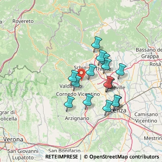 Mappa Via Roma, 36030 Monte di Malo VI, Italia (11.854)