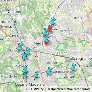 Mappa Via Galileo Galilei, 20821 Meda MB, Italia (2.34692)