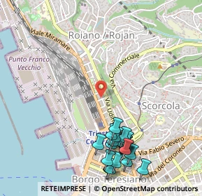 Mappa V.le Miramare, 34132 Trieste TS, Italia (0.616)