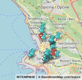 Mappa V.le Miramare, 34132 Trieste TS, Italia (1.554)