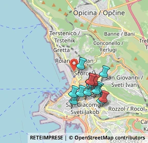 Mappa V.le Miramare, 34132 Trieste TS, Italia (1.57769)