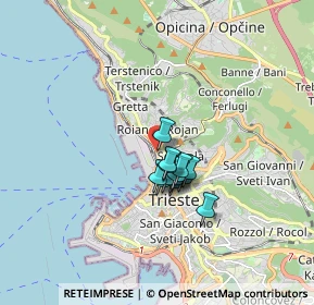 Mappa V.le Miramare, 34132 Trieste TS, Italia (1.01462)