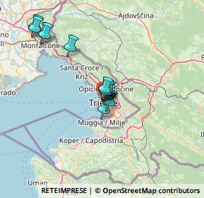 Mappa V.le Miramare, 34132 Trieste TS, Italia (10.62077)