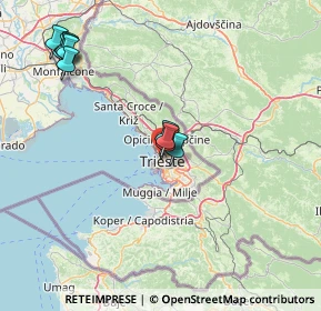 Mappa V.le Miramare, 34132 Trieste TS, Italia (18.80333)