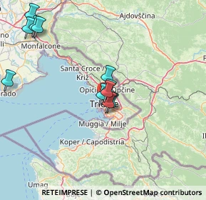 Mappa V.le Miramare, 34132 Trieste TS, Italia (14.73182)