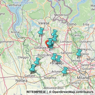 Mappa Via Donatello, 21054 Fagnano Olona VA, Italia (12.22692)
