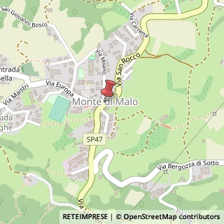 Mappa Piazza G. Marconi, 4, 36030 Monte di Malo, Vicenza (Veneto)