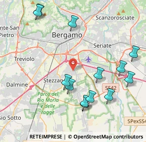 Mappa 24052 Azzano San Paolo BG, Italia (4.62308)
