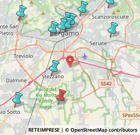 Mappa 24052 Azzano San Paolo BG, Italia (5.43846)