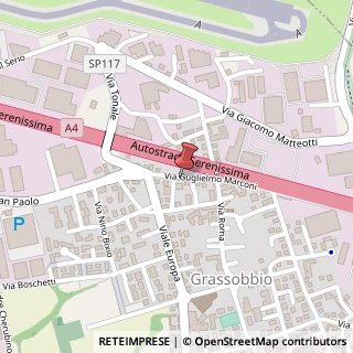 Mappa Via Per Azzano S. Paolo, 105, 24050 Grassobbio, Bergamo (Lombardia)