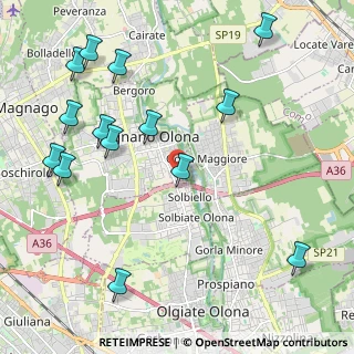 Mappa Via Leopardi Giacomo, 21054 Fagnano Olona VA, Italia (2.57286)