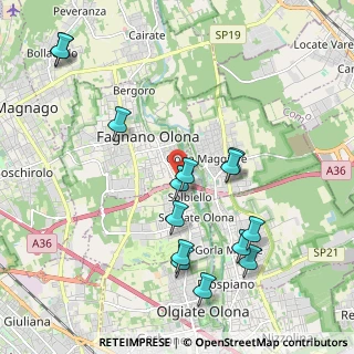 Mappa Via Adamello, 21054 Fagnano Olona VA, Italia (2.17643)
