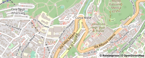 Mappa Trieste