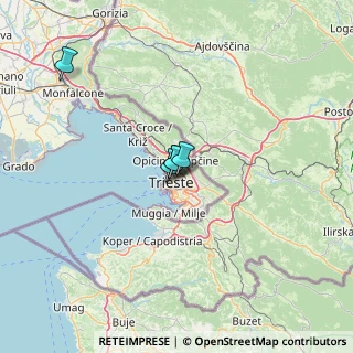 Mappa Via Emilio Scauro, 34127 Trieste TS, Italia (42.10077)