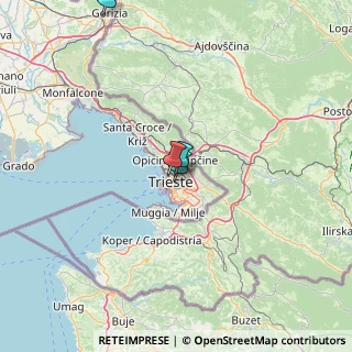 Mappa Via Emilio Scauro, 34127 Trieste TS, Italia (46.95909)