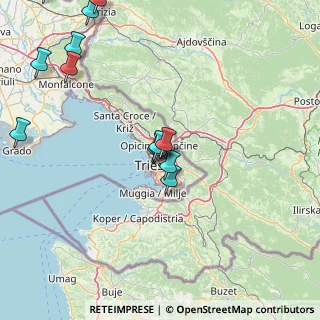 Mappa Via Emilio Scauro, 34127 Trieste TS, Italia (18.64692)