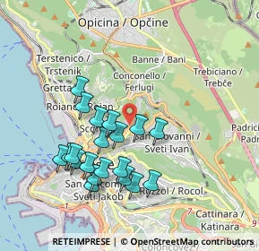 Mappa Via Emilio Scauro, 34127 Trieste TS, Italia (1.777)