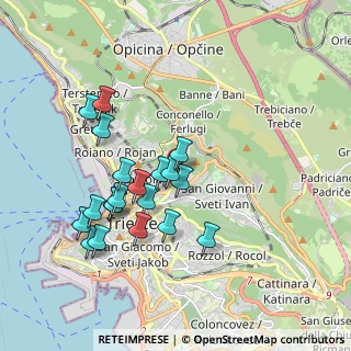 Mappa Via Emilio Scauro, 34127 Trieste TS, Italia (1.766)