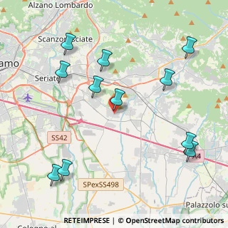 Mappa Via dei Mille, 24060 Bagnatica BG, Italia (4.83)