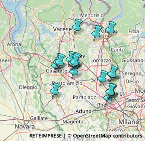 Mappa Via Saverio Mercadante, 21054 Fagnano Olona VA, Italia (11.65737)