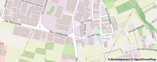 Mappa Carate Brianza