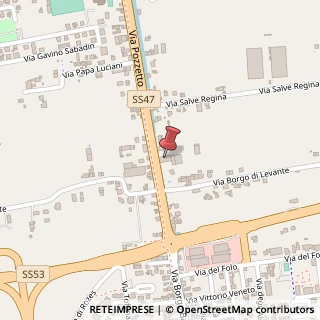 Mappa Via Pozzetto, 26, 35013 Cittadella, Padova (Veneto)