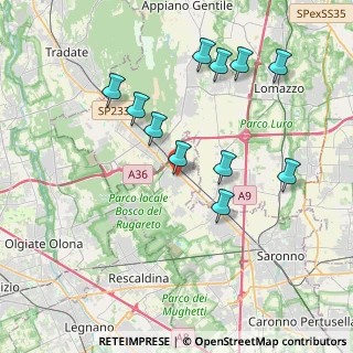 Mappa Via IV Novembre, 21040 Cislago VA, Italia (3.83273)
