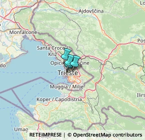 Mappa Via Alfonso Valerio, 34127 Trieste TS, Italia (51.48462)