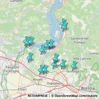 Mappa Via della Cerca, 25049 Iseo BS, Italia (6.82533)