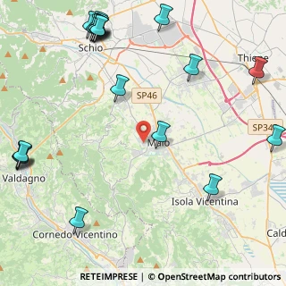 Mappa Via G. Pascoli, 36034 Malo VI, Italia (6.334)