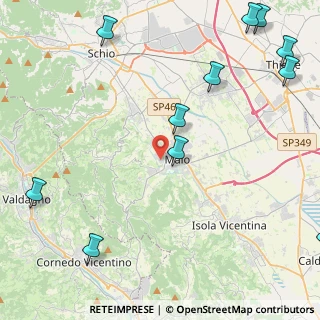 Mappa Via G. Pascoli, 36034 Malo VI, Italia (6.35091)