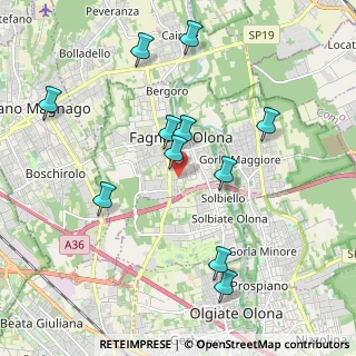 Mappa Via L. Ariosto, 21054 Fagnano Olona VA, Italia (2.00636)